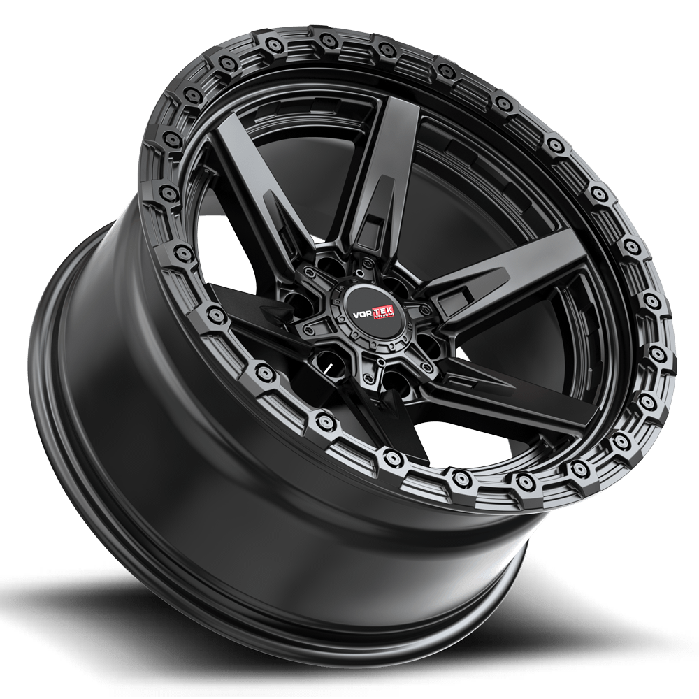 VRT-602 Matte Titanium Truck Wheels | 17
