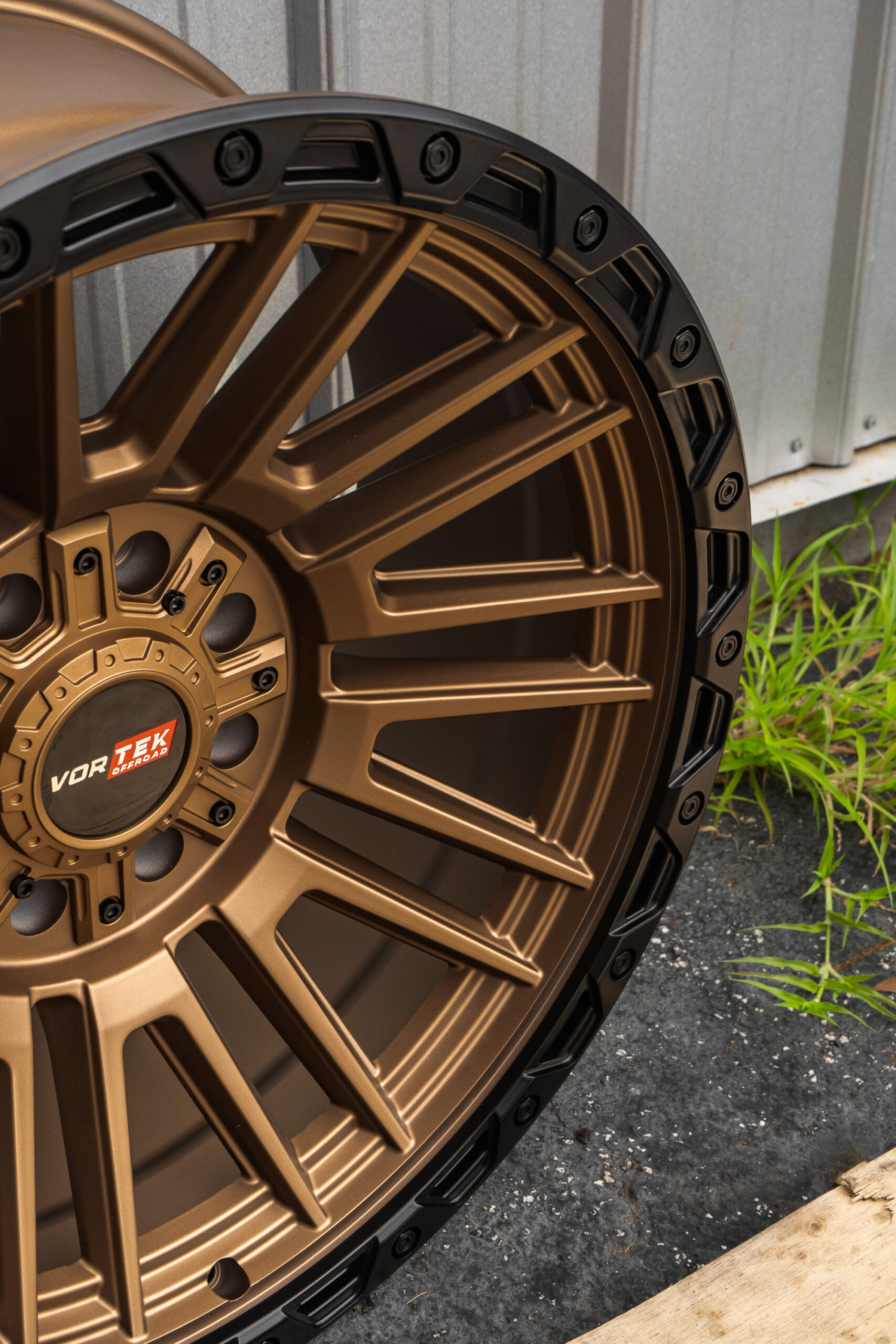 Chevy Silverado Matte Black Off-Road Wheels | VRT 604