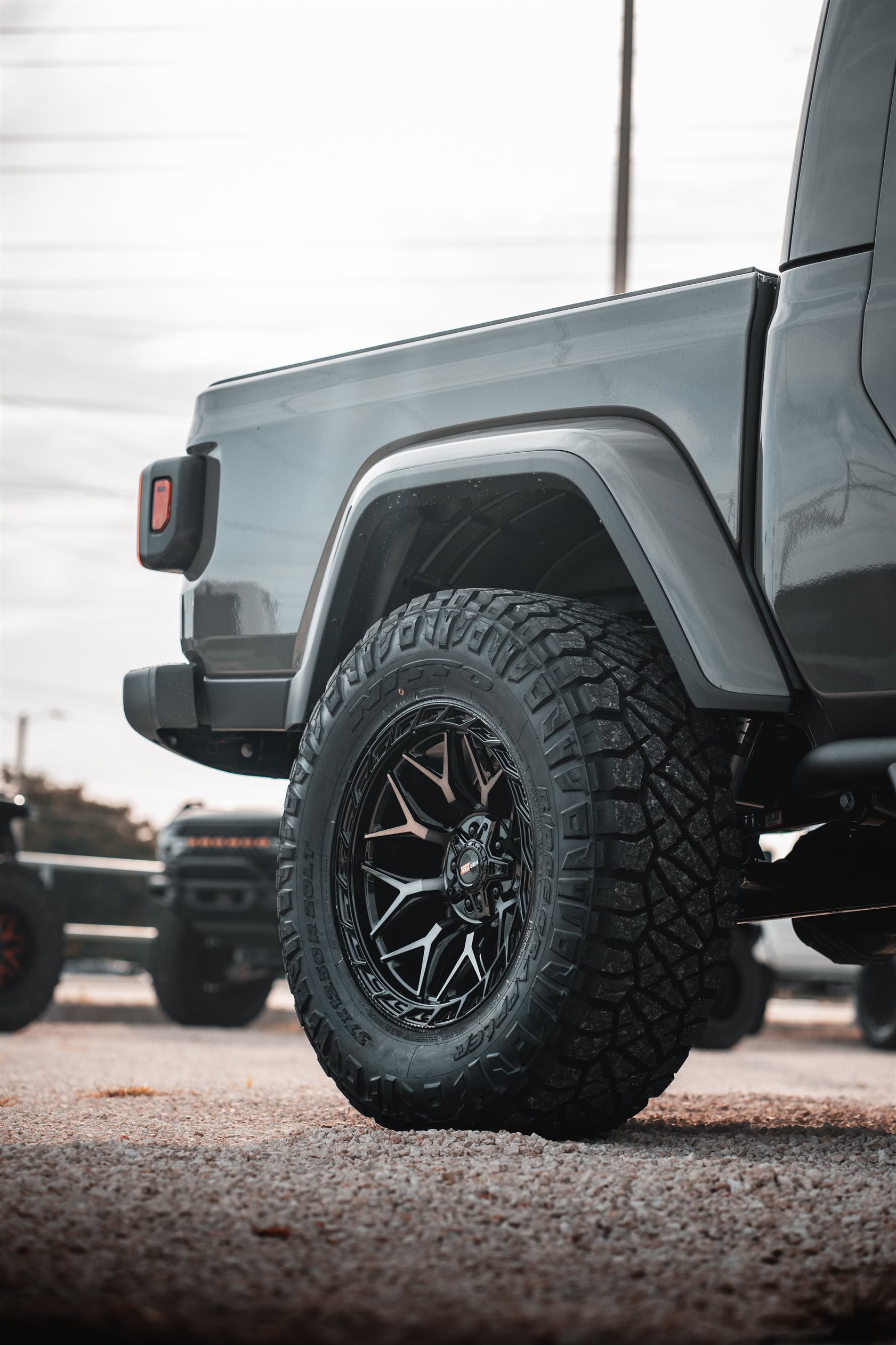 VRP-504 | 6 lug Off-Road Wheels | Diamond Cut & Dark Tint